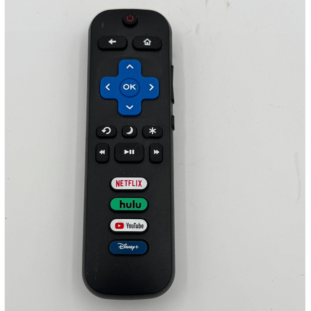 Roku Streaming Player Remote‎ with Netflix Hulu YouTube Disney+ Shortcut Buttons